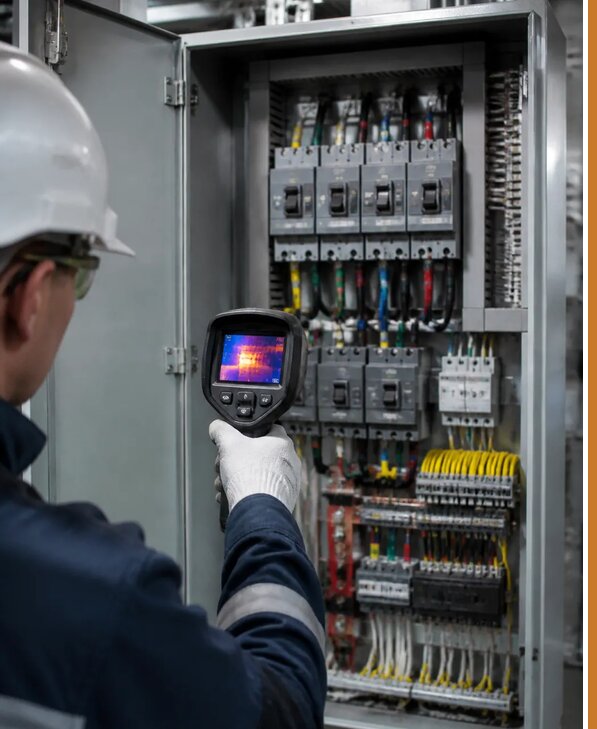 Тепловизионное обследование электрооборудования в Пушкине